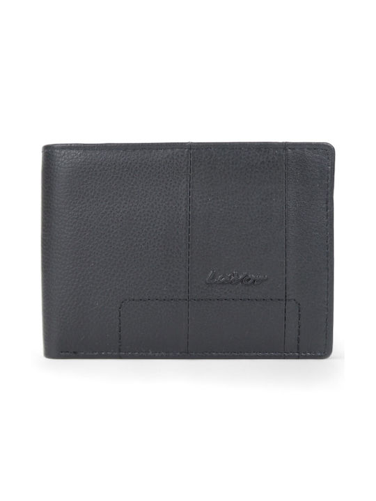 Lavor Men's Leather Wallet with RFID Black