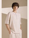 T-shirt Μπεζ