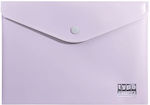 Morandi Pink A5 Button File Folder Typotrust