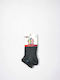 Design Socks Athletic Kids' Ankle Socks Gray