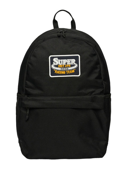 Superdry Patched Montana Backpack Μαύρο