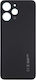 Battery Cover Batterycover+camera Lens Black for Redmi 12 4G / Redmi 12 5G