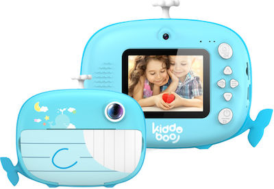 Kiddoboo FotoFun 2 Whale Compact Φωτογραφική Μηχανή Μπλε