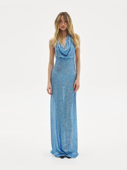 SunsetGo! Serina Maxi Evening Dress Blue