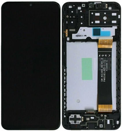 Екран със Сензорен Механизъм и Рамка за Samsung Galaxy A13 2022/SM-A137F (Черен)