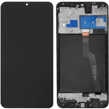 O ecran cu Mecanism Tactil pentru Samsung Galaxy A10 (Negru)