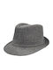 Brims and Trims Детска Шапка Федора Текстил Сив