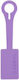 Gabol 800054 Purple Luggage Tag