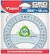 360 Degree Protractor 242360 Maped 3154142423603