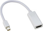 Μετατροπέας mini DisplayPort male σε HDMI female 1τμχ (1-DOCK023)