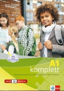 A1 Komplett Übungs & Testbuch + Klett Book-app 8+2 Test