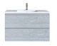 Sanitec Alba D Waschtisch ohne Waschbecken Gray