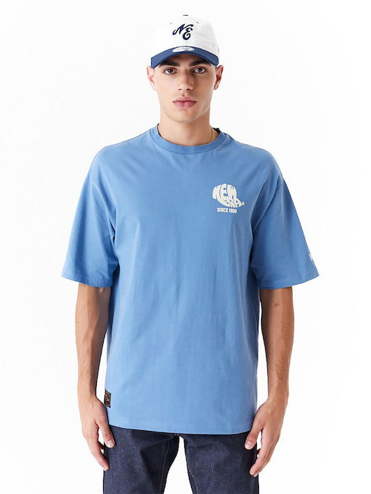 New Era Ανδρικό T-shirt Κοντομάνικο Μπλε