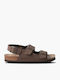 Herrensandalen in Braun Farbe