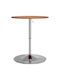 Rund Tisch Bar aus Massivholz & Metall Coffee 60x60x89.5cm