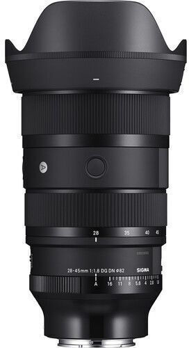 Sigma Full Frame Camera Lens 28-45mm f/1.8 DG DN Art for Leica L Mount Black