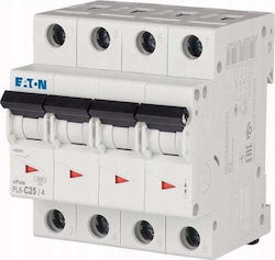Eaton Αυτόματη Ασφάλεια 25A Τετραπολική AC Eaton Αυτόματη Ασφάλεια 25A Τετραπολική AC