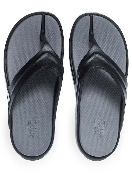 Luofu Herren Flip Flops Gray