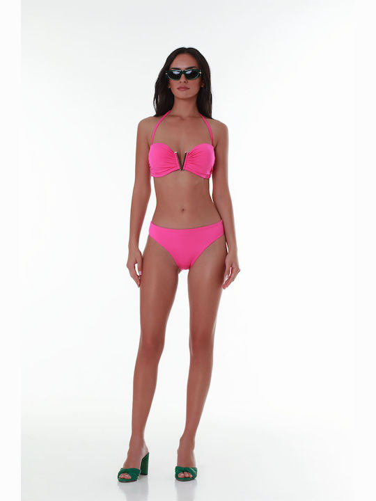 Bluepoint Fără bretele Top bikini Fuchsia