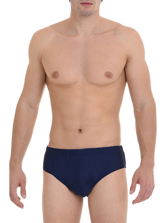 MiandMi Herren Badebekleidung Slip Marineblau