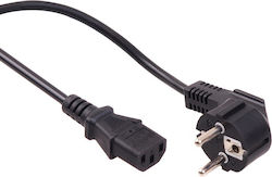 Maclean Energy Schuko - IEC C13 Cable 5m Μαύρο MCTV-801