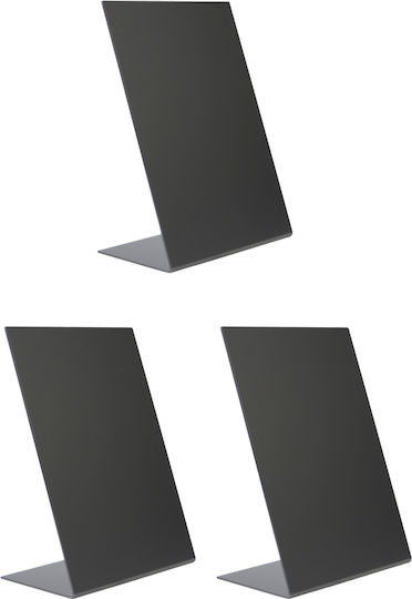 Tisch-Kreidetafel 3Stück