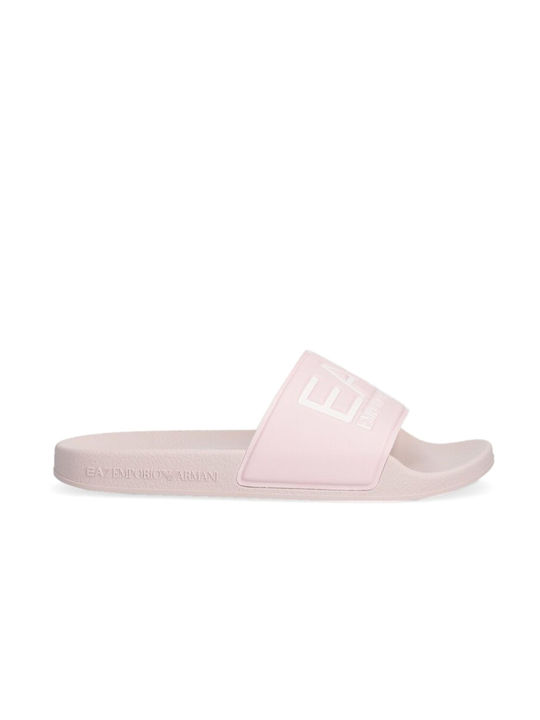 Emporio Armani Slides în Violet Culore