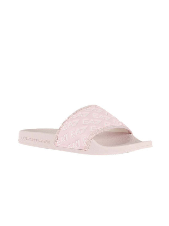 Emporio Armani Slides σε Μωβ Χρώμα