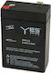 BW Batteries Батерия UPS с Капацитет 2.8Ах и Напрежение 6V MK6-2.8 1бр