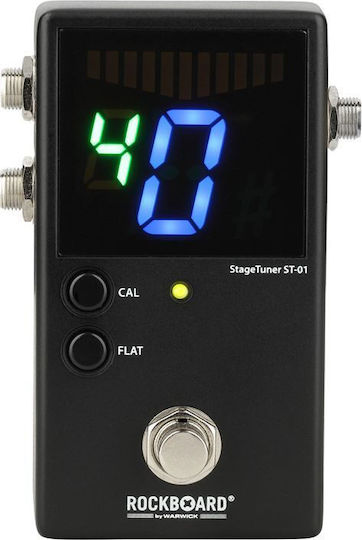 Rockboard ST-01 V2 Πετάλι Tuner Ηλεκτρικής Κιθάρας και Ηλεκτρικού Μπάσου