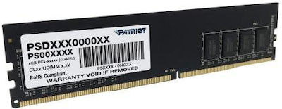 Patriot Signature Line 8GB DDR4 RAM με Ταχύτητα 2666 για Desktop