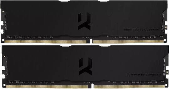 GoodRAM IRDM Pro DDR4 64GB RAM με 2x32GB Modules και Ταχύτητα 3600 για Desktop