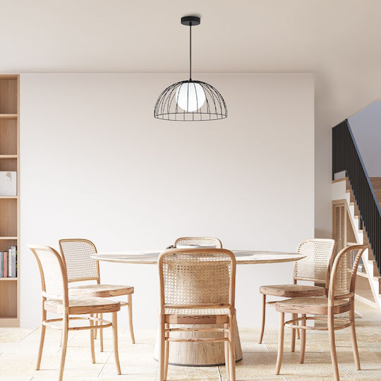 Braytron Deckenleuchte Schwarz LED 36x36x36cm