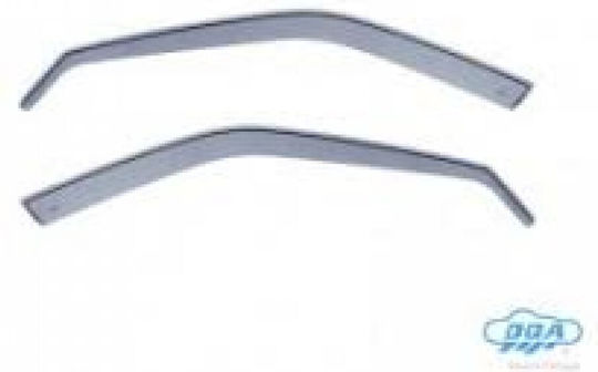 DGA Set of Windbreakers Front Car Dark Fime for Toyota Carina 2pcs