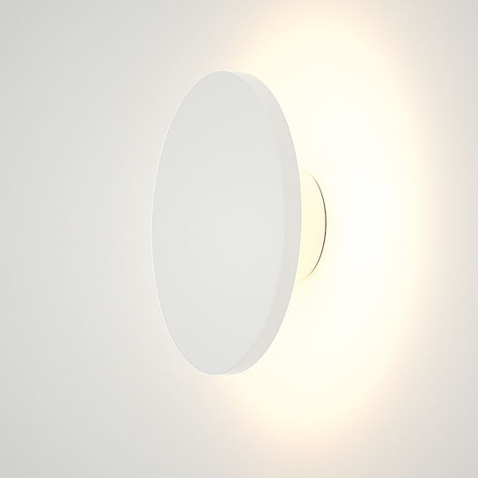 Inlight Επιτοίχια Εξωτερική Πλαφονιέρα LED IP54 8W με Ψυχρό Λευκό Φως