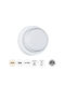 GloboStar Nexus Επιτοίχια Εξωτερική Πλαφονιέρα LED IP65 10W με Φυσικό Λευκό Φως 17x17x9εκ.