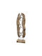 Inart Decorative Fruit Climb made of Wooden 21x8x69cm 1pcs