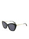Ted Baker Women's Sunglasses with Black Frame and Black Lens TB1742 001
