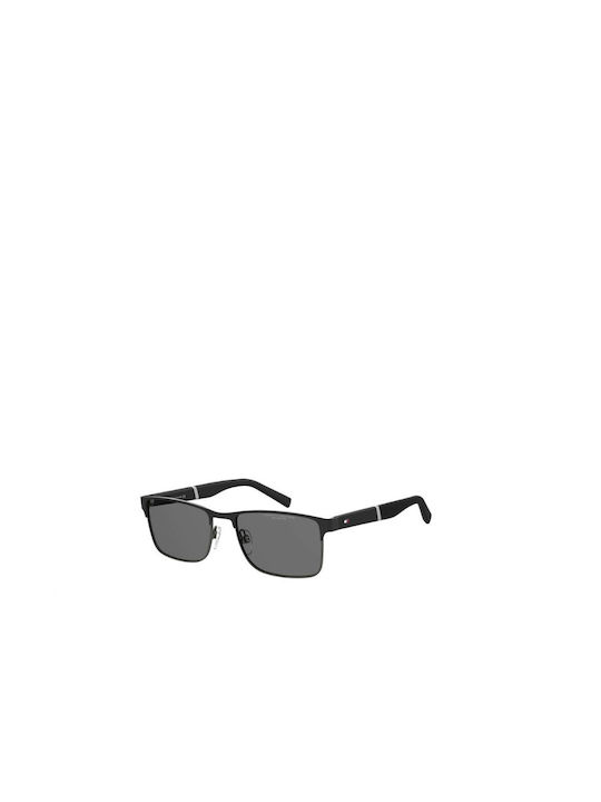 Tommy Hilfiger Sonnenbrillen mit Schwarz Rahmen und Schwarz Polarisiert Linse TH2040/S TI7/M9