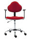 Stuhl Büro mit Armen Red Homefit