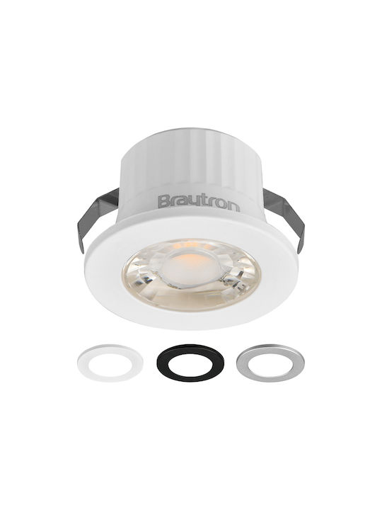 Braytron Einbau Spot mit integriertem LED und Natürliches Weißes Licht 1Stück