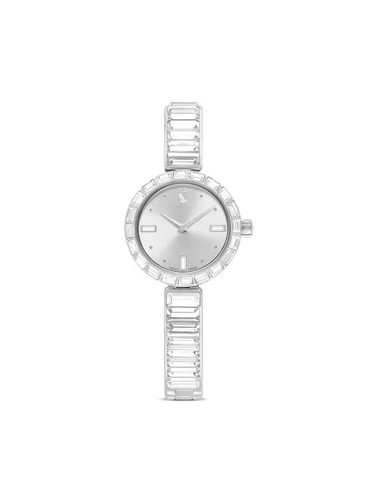 Swarovski Watch with Silver Metal Bracelet