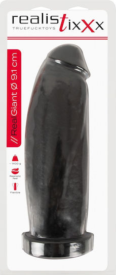 You2Toys Real Giant Realistisches Dildo Schwarz 29.8cm