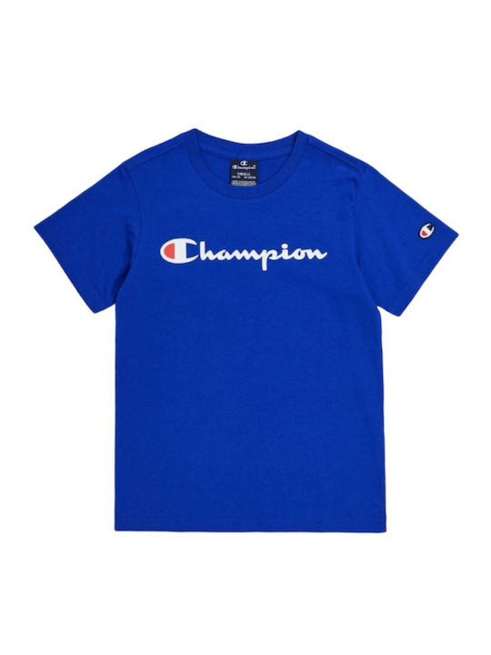 Champion Tricou pentru copii Albastru Crewneck