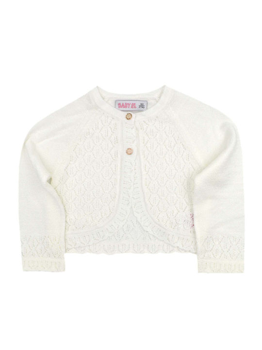 Extan Bebe Kids Bolero Knitted Ecru