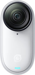 Insta360 GO 3S Standard Edition CINSAATA/GO3S06 64GB Action Camera 4K Ultra HD Λήψης 360° Υποβρύχια με WiFi Arctic White Λευκή με Οθόνη