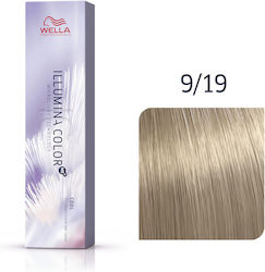 Wella Illumina Βαφή Μαλλιών 9/19 Ξανθό Πολύ Ανο...