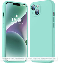 Techsuit Umschlag Rückseite Blau (iPhone 13)