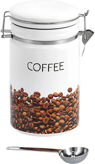 Zeller Vază Pentru Cafea Cu Plută Ceramică Maro 1100ml