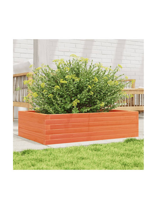 vidaXL Planter Box 90x23cm Coffee 847235